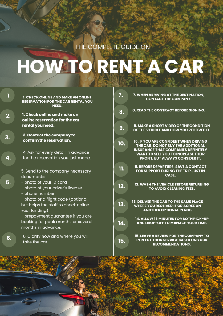 how to rent a car in albania
15 steps explained