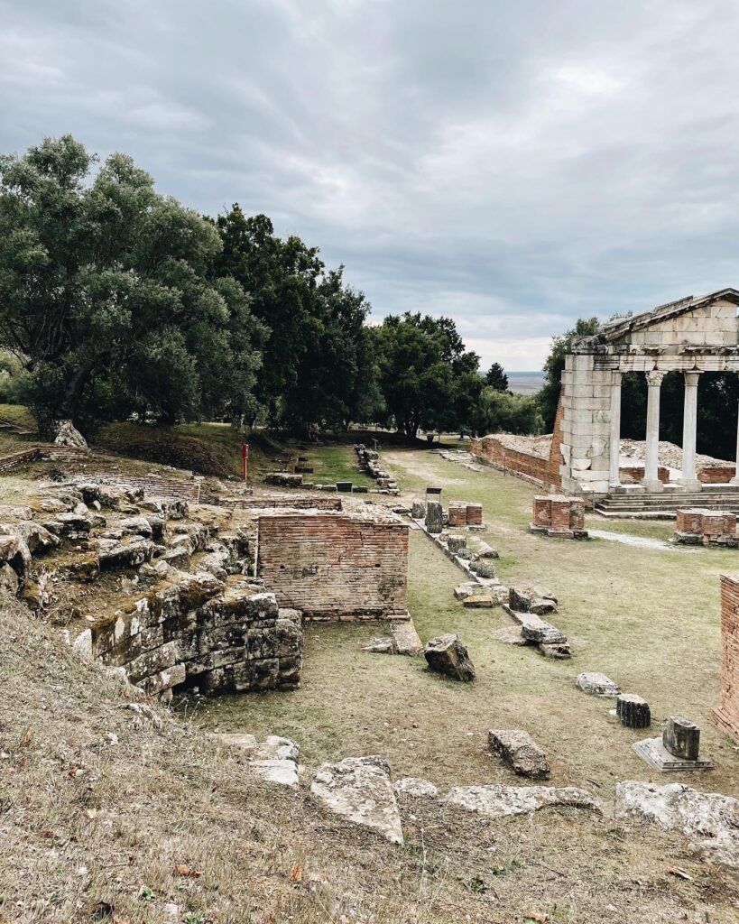 Visiting the Archaeological Museum of apollonia