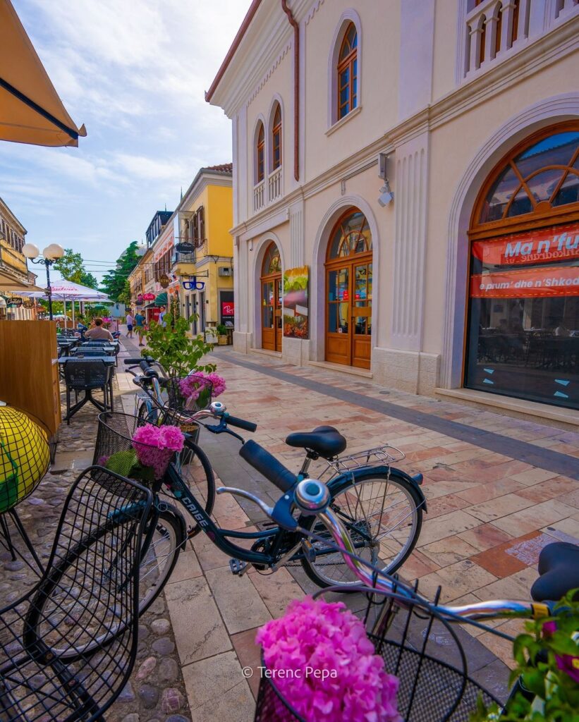 Shkodra is the beautiful city of bicycles, because in this city the locals move around on bicycles