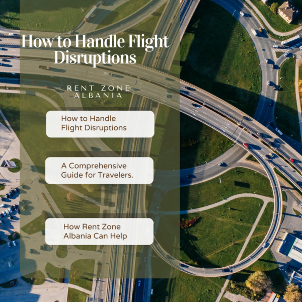 How to Handle Flight Disruptions and How Rent Zone Albania Can Help: A Comprehensive Guide for Travelers.